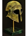 Ancient Athenian Helmet in bronze inspired by Metropolitan Museum of Art