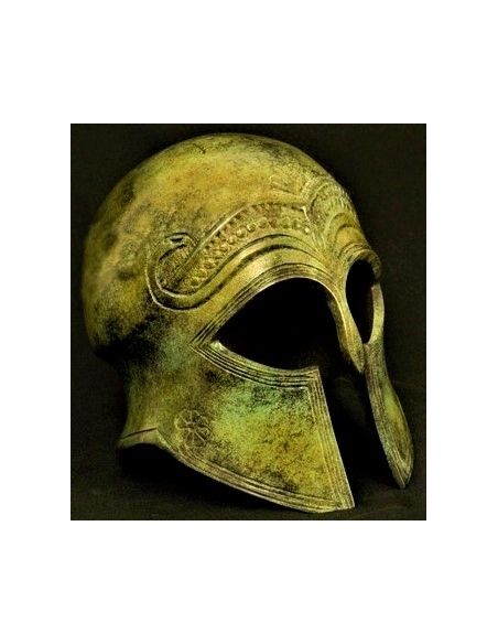 Ancient Athenian Helmet in bronze inspired by Metropolitan Museum of Art Ancient Athenian Helmet in bronze inspired by Metropolitan Museum of Art