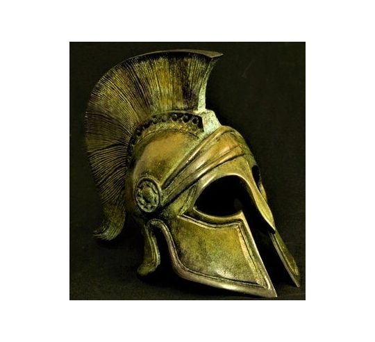 Yelmo espartano en bronce