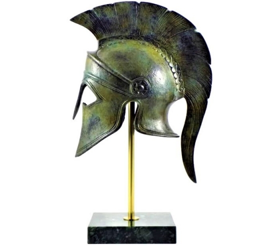 Yelmo espartano en bronce