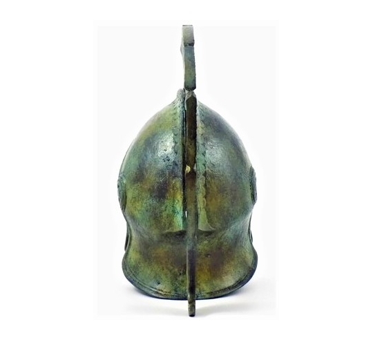 Yelmo espartano en bronce