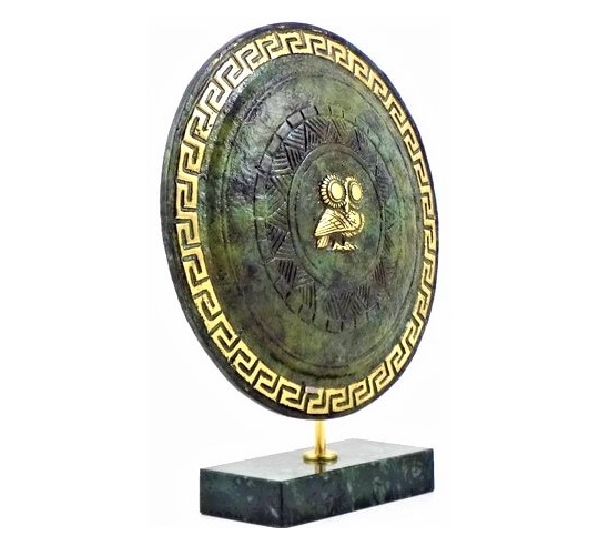 Ancient Greek Athenian Shield (with symbol of Goddess Athena )