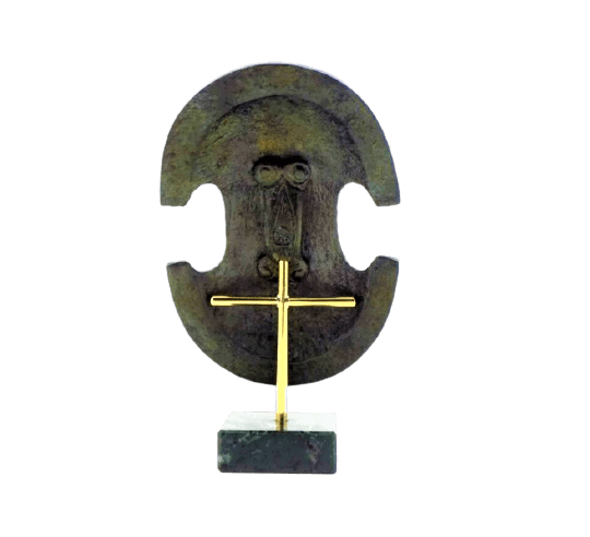Escudo beocio en bronce