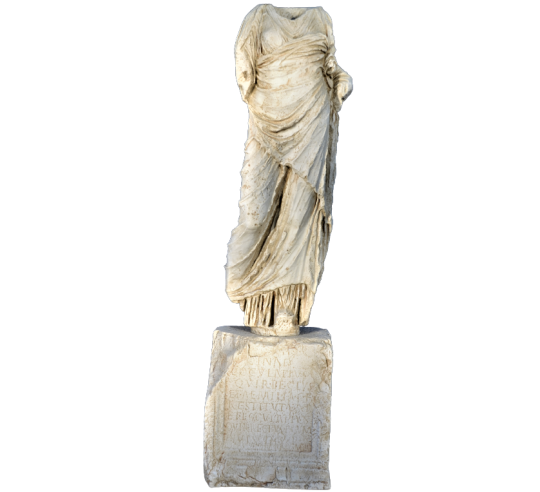 Torso romano museo arqueologico de Ibiza