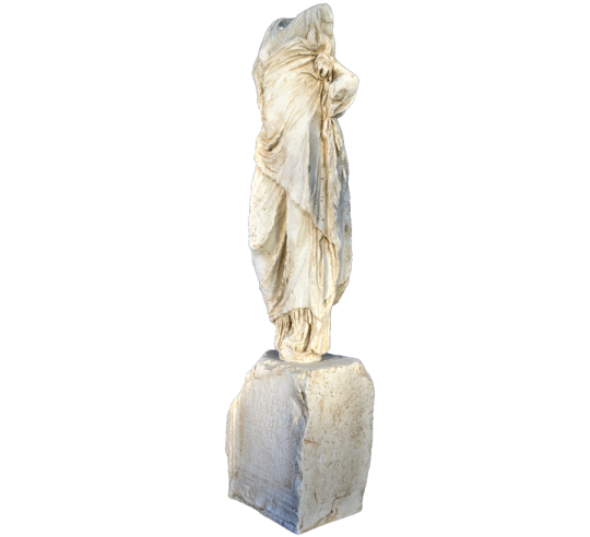 Torso romano museo arqueologico de Ibiza