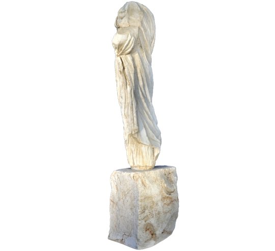 Torso romano museo arqueologico de Ibiza