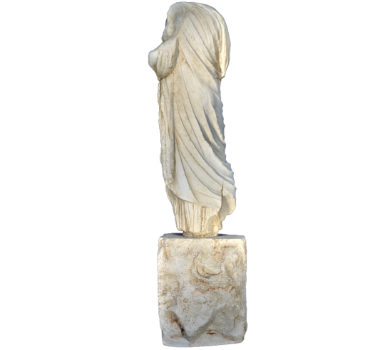 Torso romano museo arqueologico de Ibiza