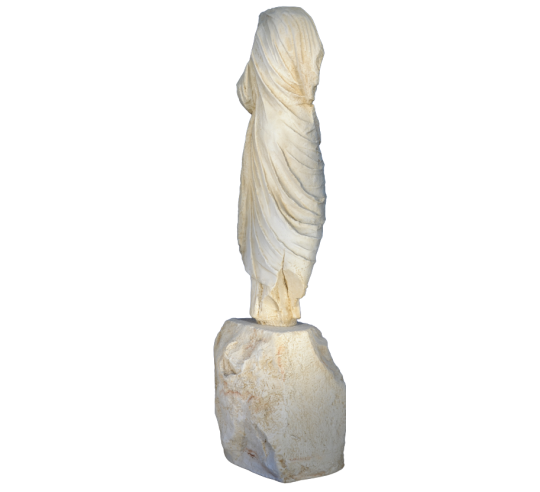 Roman torso of the archaeological museum of Ibiza