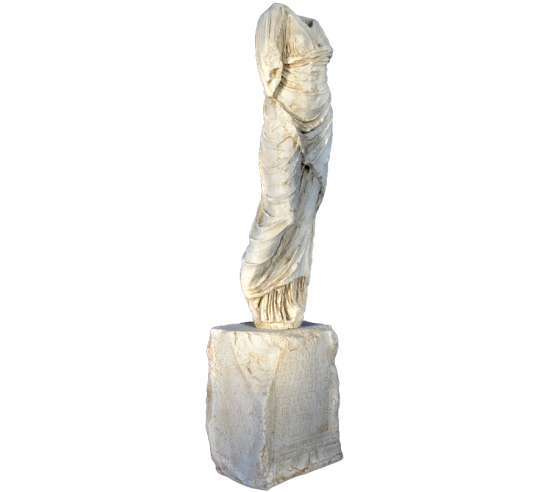 Torso romano museo arqueologico de Ibiza