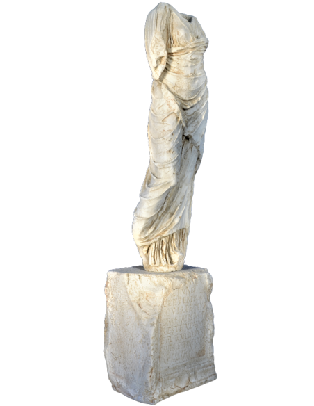 Torso romano museo arqueologico de Ibiza