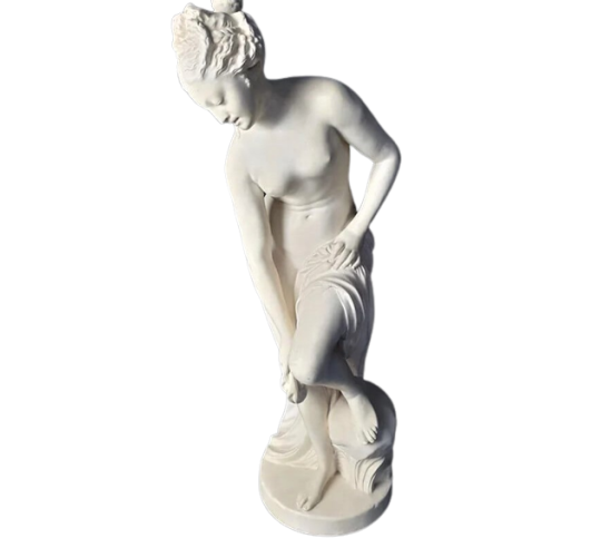 Venus emerging from the bath by Christophe-Gabriel Allegrain
