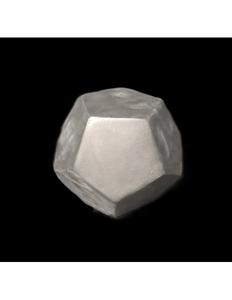 Dodécaèdre sculpture géométrique 3D