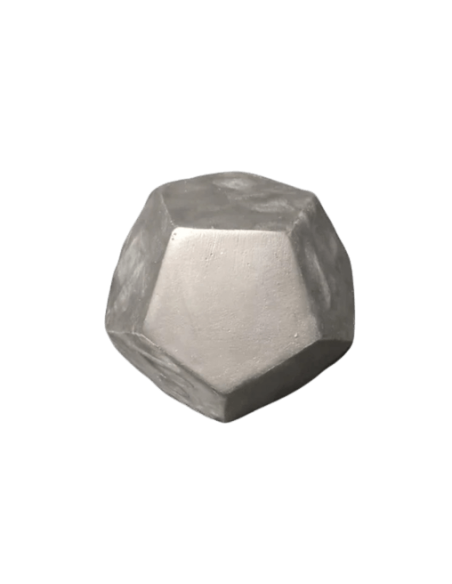 Dodécaèdre sculpture géométrique 3D