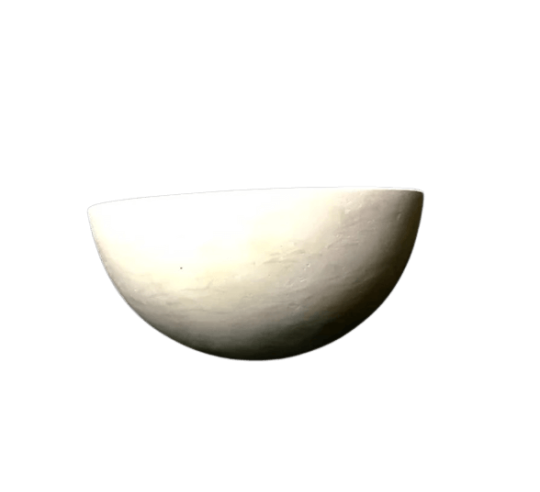 Demi-sphère sculpture géométrique 3D