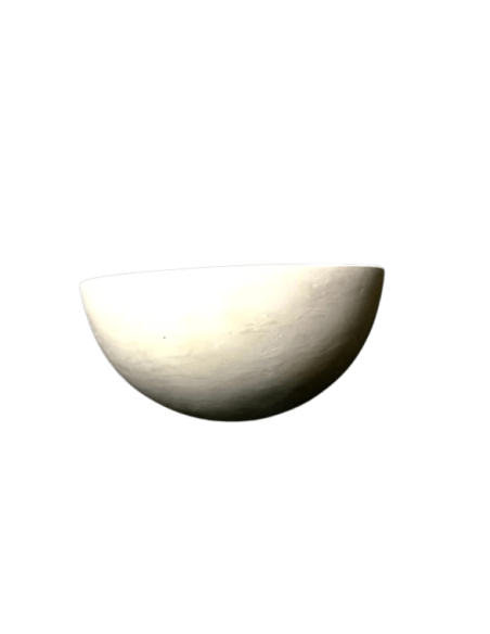 Demi-sphère sculpture géométrique 3D