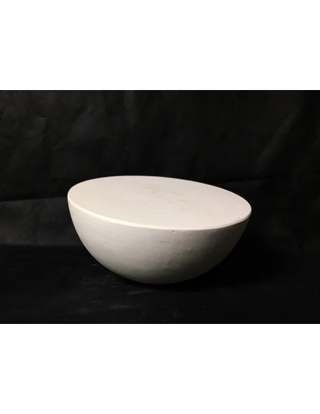 Demi-sphère sculpture géométrique 3D