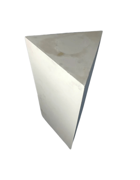 Prisme grand modèle sculpture géométrique 3D