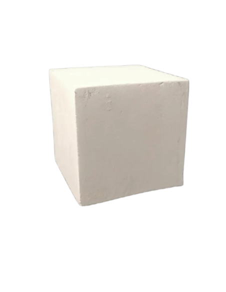 Cube sculpture géométrique 3D
