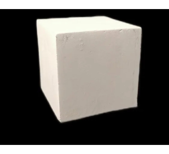 Cube sculpture géométrique 3D