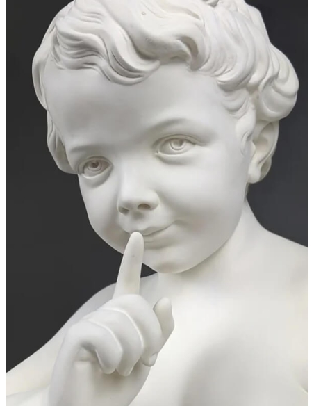 L'Amour au silence ou l'Amour menaçant d'après Étienne Maurice Falconet