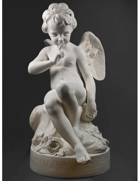 L'Amour au silence ou l'Amour menaçant d'après Étienne Maurice Falconet