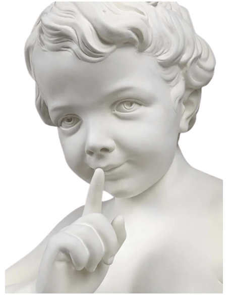 L'Amour au silence ou l'Amour menaçant d'après Étienne Maurice Falconet