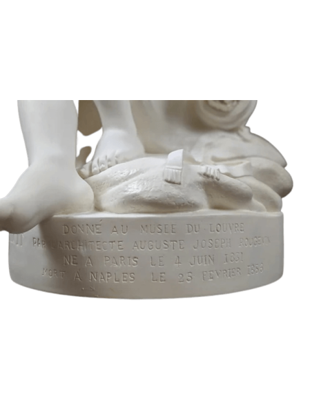 L'Amour au silence ou l'Amour menaçant d'après Étienne Maurice Falconet