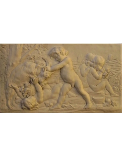 Bas relief l'automne, Fontaine des quatre saisons d'après...
