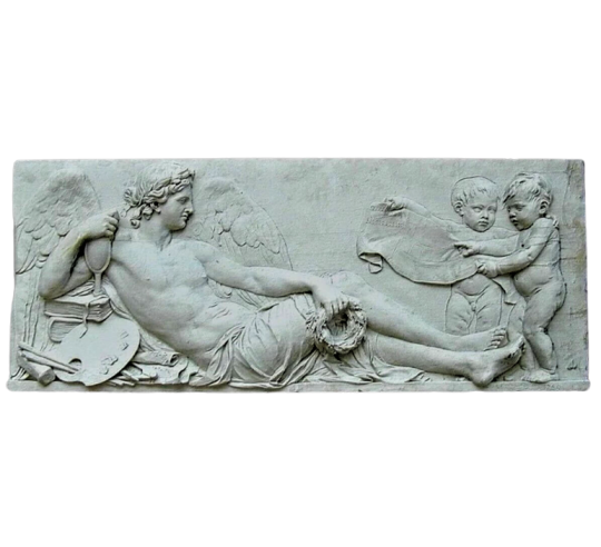 Bas relief Allegorie des Arts d'après Felix...