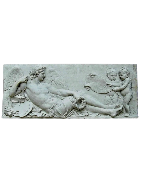 Bas relief Allegorie des Arts d'après Felix Lecomte Chateau de La Roche Guyon