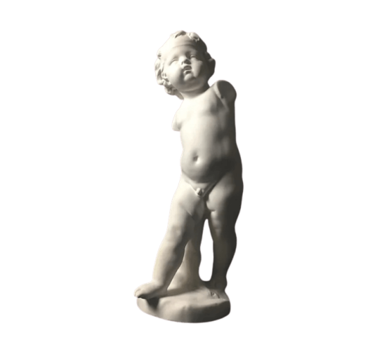 Estatua de Cupido sin brazos de François Duquesnois llamado Francesco Fiammingo