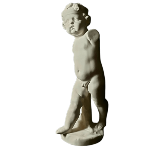 Statue of Cupid without arms by Francois...