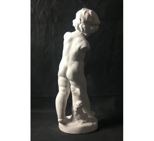 Statue of Cupid without arms by Francois...