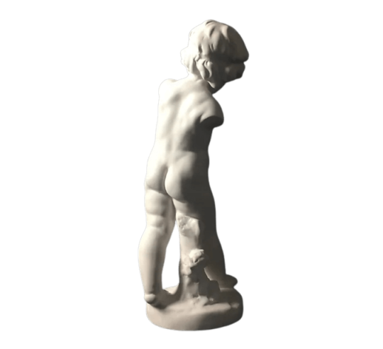 Statue of Cupid without arms by Francois...