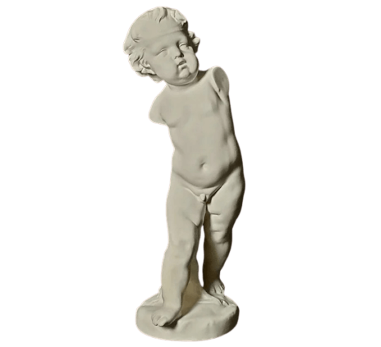 Statue of Cupid without arms by Francois...