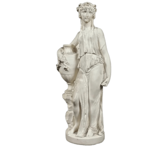 Statue de Flore déesse romaine du printemps d'après Claude Michel dit Clodion