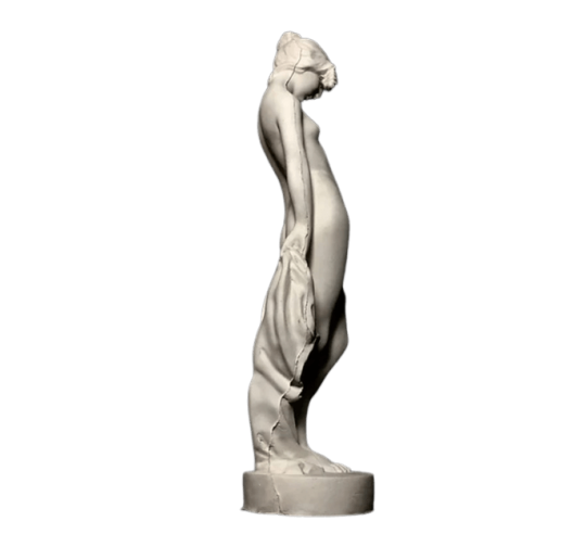 Statue Phryné devant ses juges d'après...
