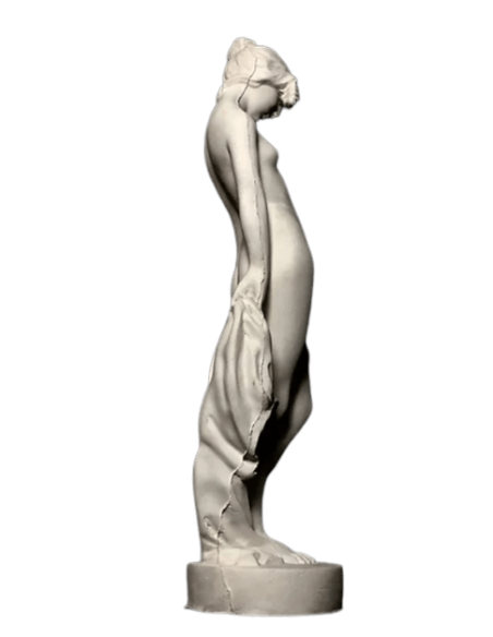 Statue Phryné devant ses juges d'après Jean-Antoine Houdon