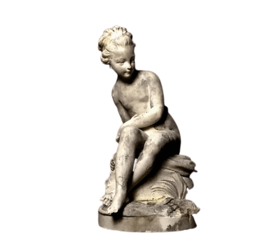 Statue of Psyche with the love bow by Etienne Maurice Falconet