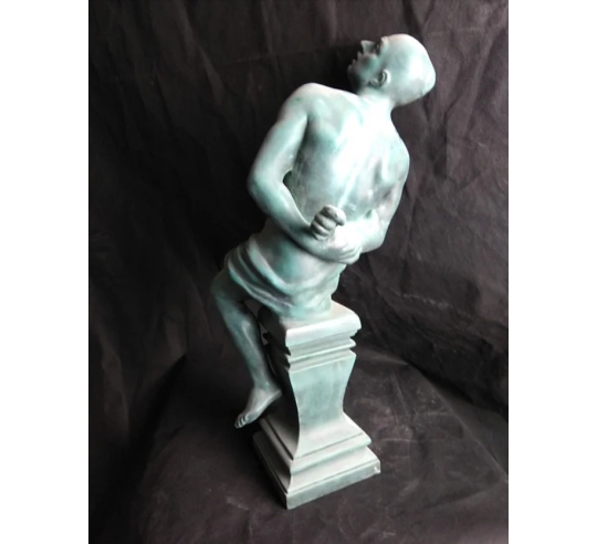 Statue esclave enchainé du Monument de Livourne...