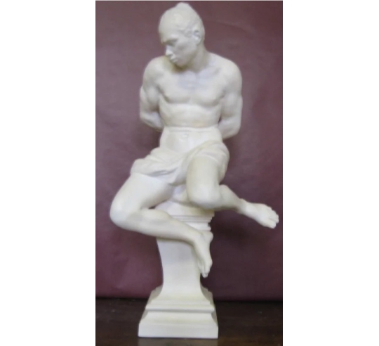 Statue esclave enchainé du Monument de Livourne...