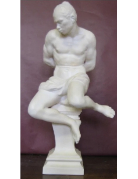Statue esclave enchainé du Monument de Livourne Un des quatre maures d'après Pietro Tacca