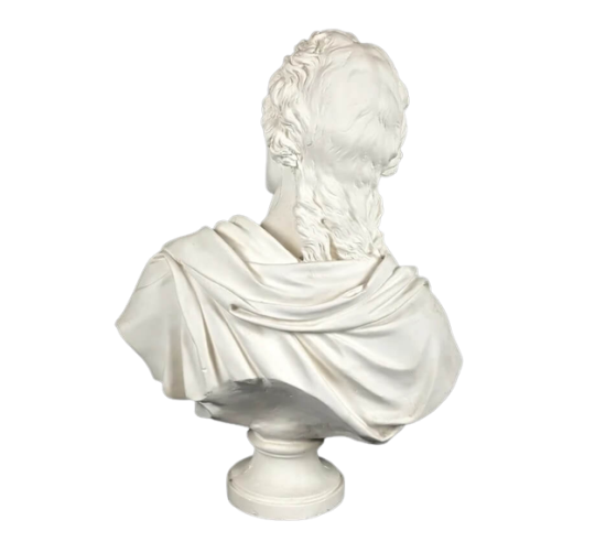 Bust of Antoine Barnave by Jean-Antoine Houdon.