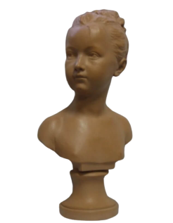 Busto de Marie-Louise Brongniart según Jean-Antoine Houdon.