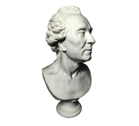 Bust of the Count of Buffon by Jean-Antoine...
