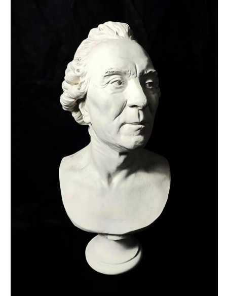 Bust of the Count of Buffon by Jean-Antoine Houdon.