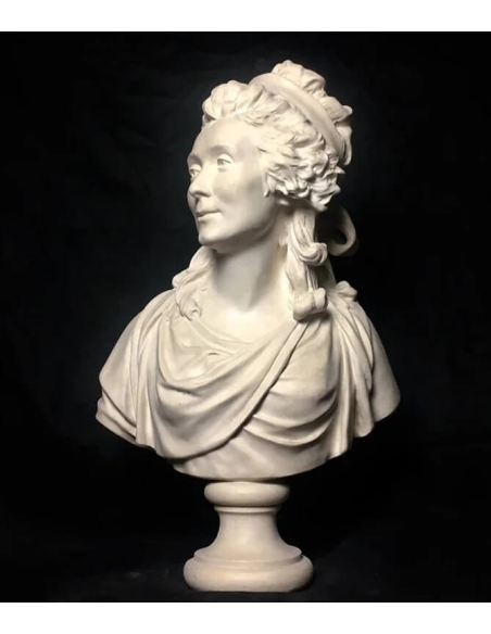 Buste Comtesse de Sabran d'après Jean-Antoine Houdon