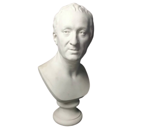 Busto de Denis Diderot según Jean-Antoine Houdon.