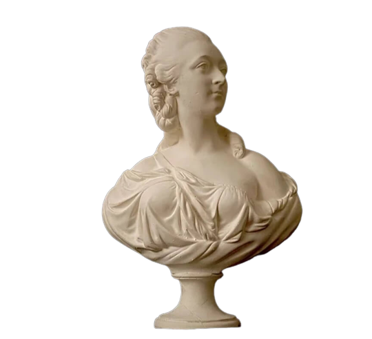 Buste de Madame Du Barry d'après Augustin Pajou