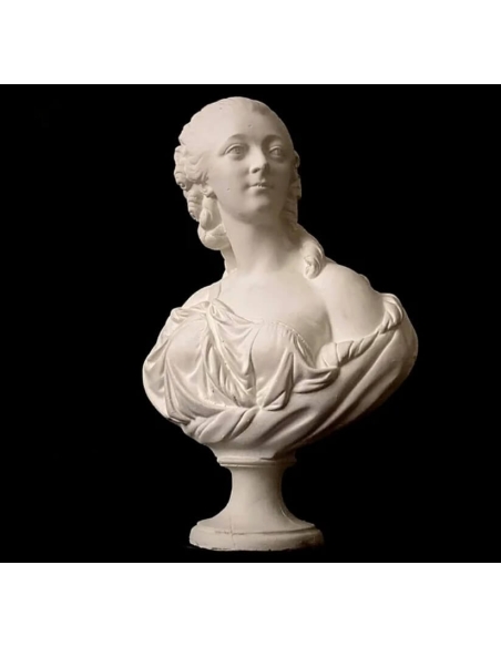 Buste de Madame Du Barry d'après Augustin Pajou